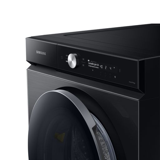 Lavadora SAMSUNG Carga Frontal 24Kg WF24B9600KVPE Negro.