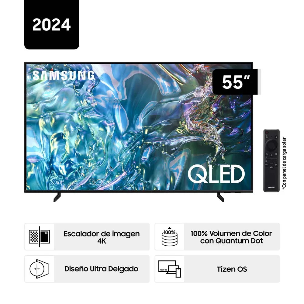 Televisor SAMSUNG QLED 55" UHD 4K Smart TV QN55Q65DAGXPE